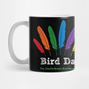 CB bird dad - white type Mug